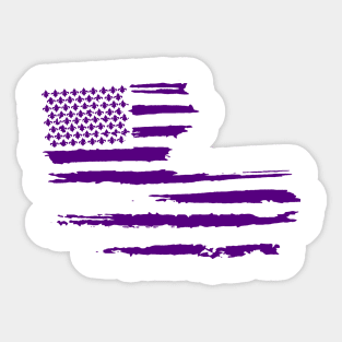 Louisiana Purple Sticker